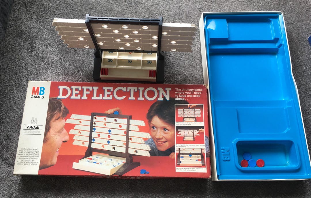 Deflection Family Board Game by MB Games Milton Bradley Ltd Vintage ...