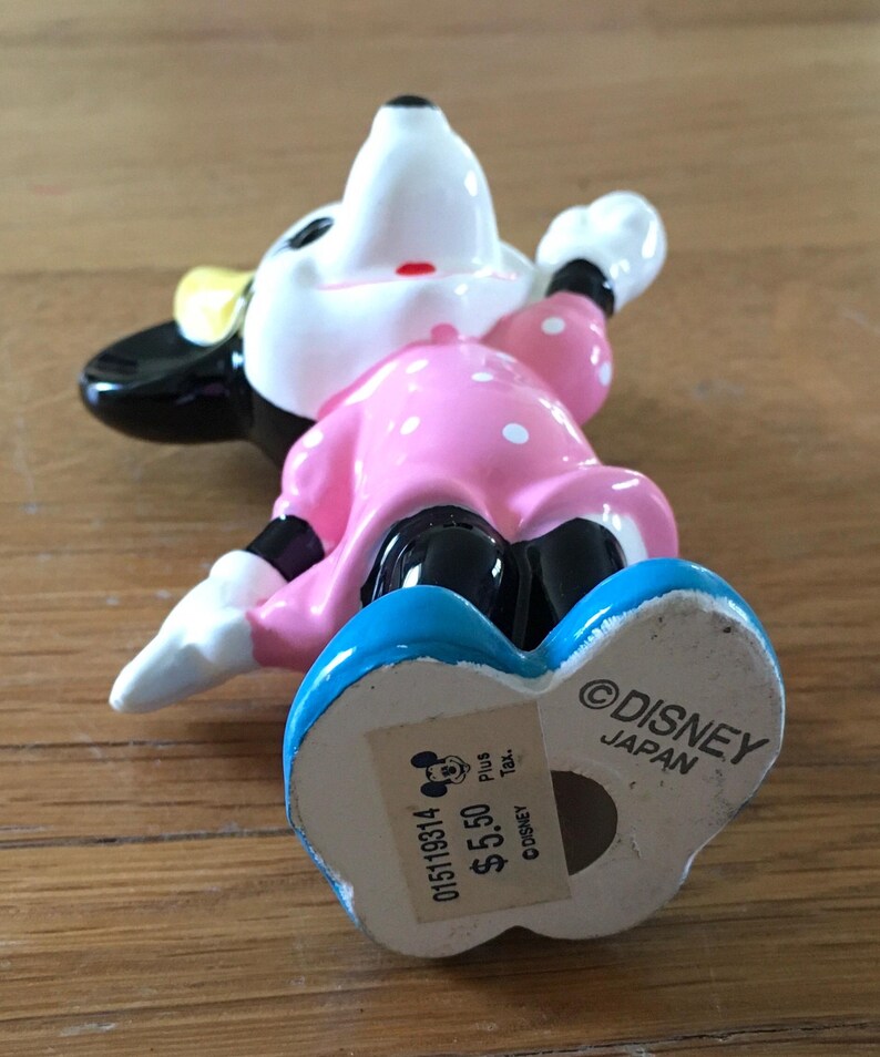Vintage Walt Disney Productions Mickey Minnie Mouse Figurines Collectible Disneyland Disney Enthusiast Giftware image 20