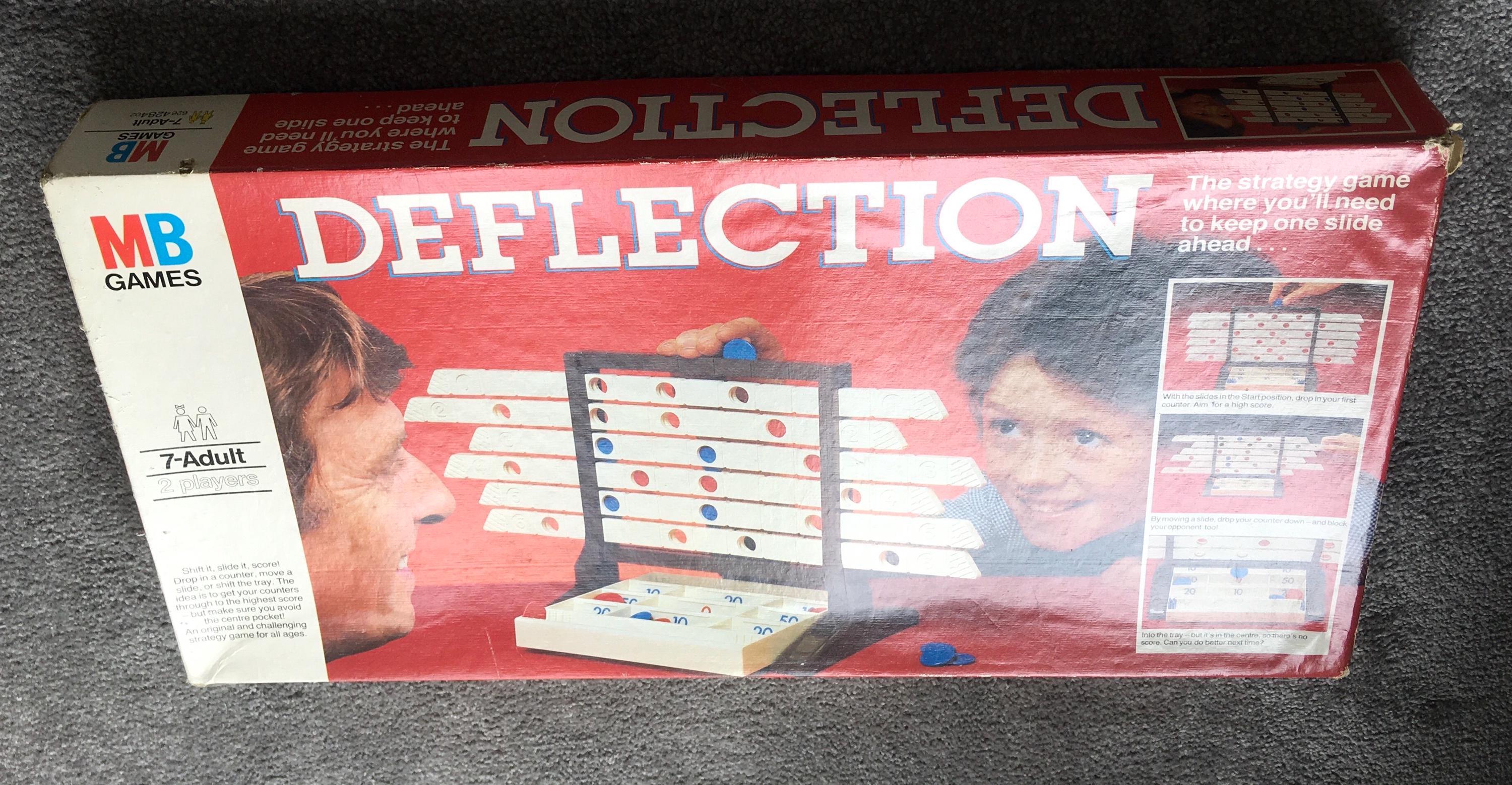 Deflection Game Sprite Vintage Deflection Board Game, MB Games 1981, Complete - Etsy