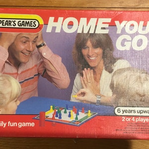 Vintage Retro Home You Go Board Game by Spears Games 1983 Complete VGC