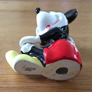Vintage Walt Disney Productions Mickey Minnie Mouse Figurines Collectible Disneyland Disney Enthusiast Giftware image 5