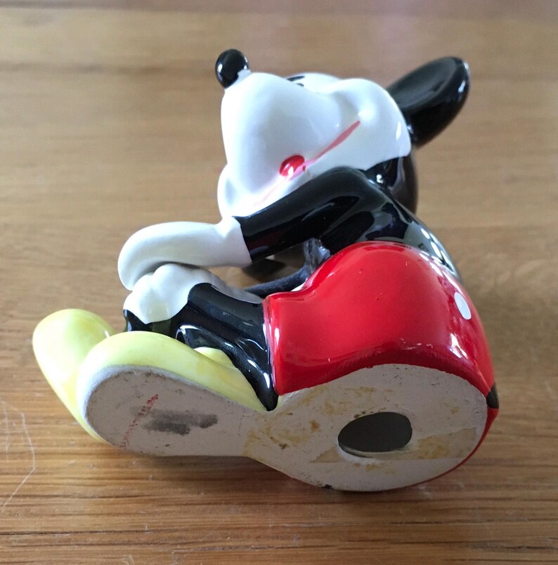 Vintage Walt Disney Productions Mickey Minnie Mouse Figurines Collectible Disneyland Disney Enthusiast Giftware image 5