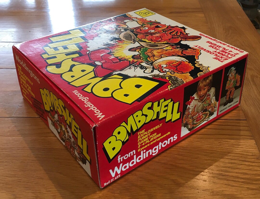 Brand New Vintage Waddingtons Bombshell Board Game, 1981 Complete - Etsy