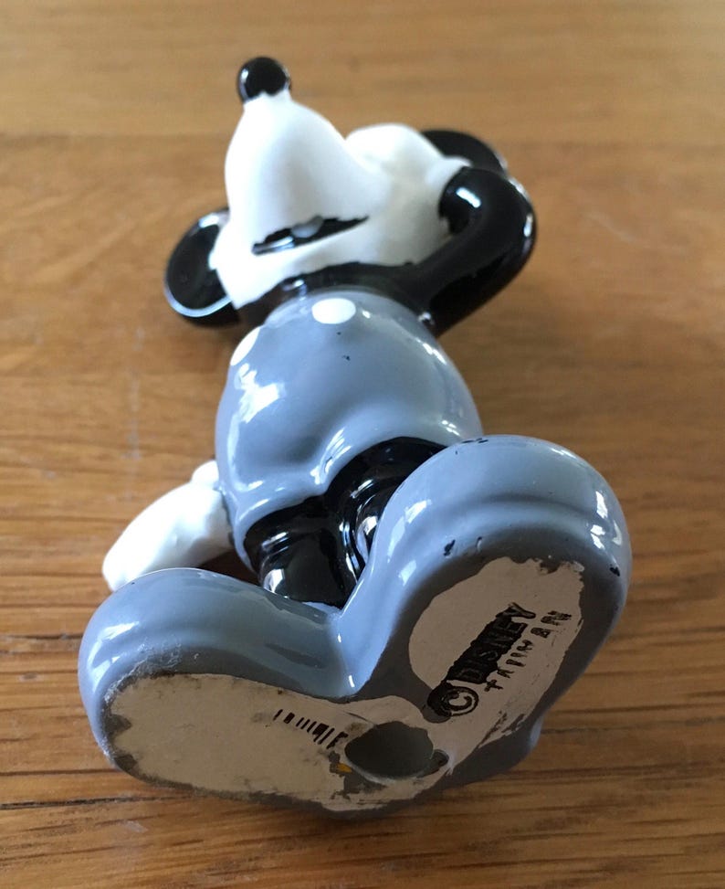 Vintage Walt Disney Productions Mickey Minnie Mouse Figurines Collectible Disneyland Disney Enthusiast Giftware image 11