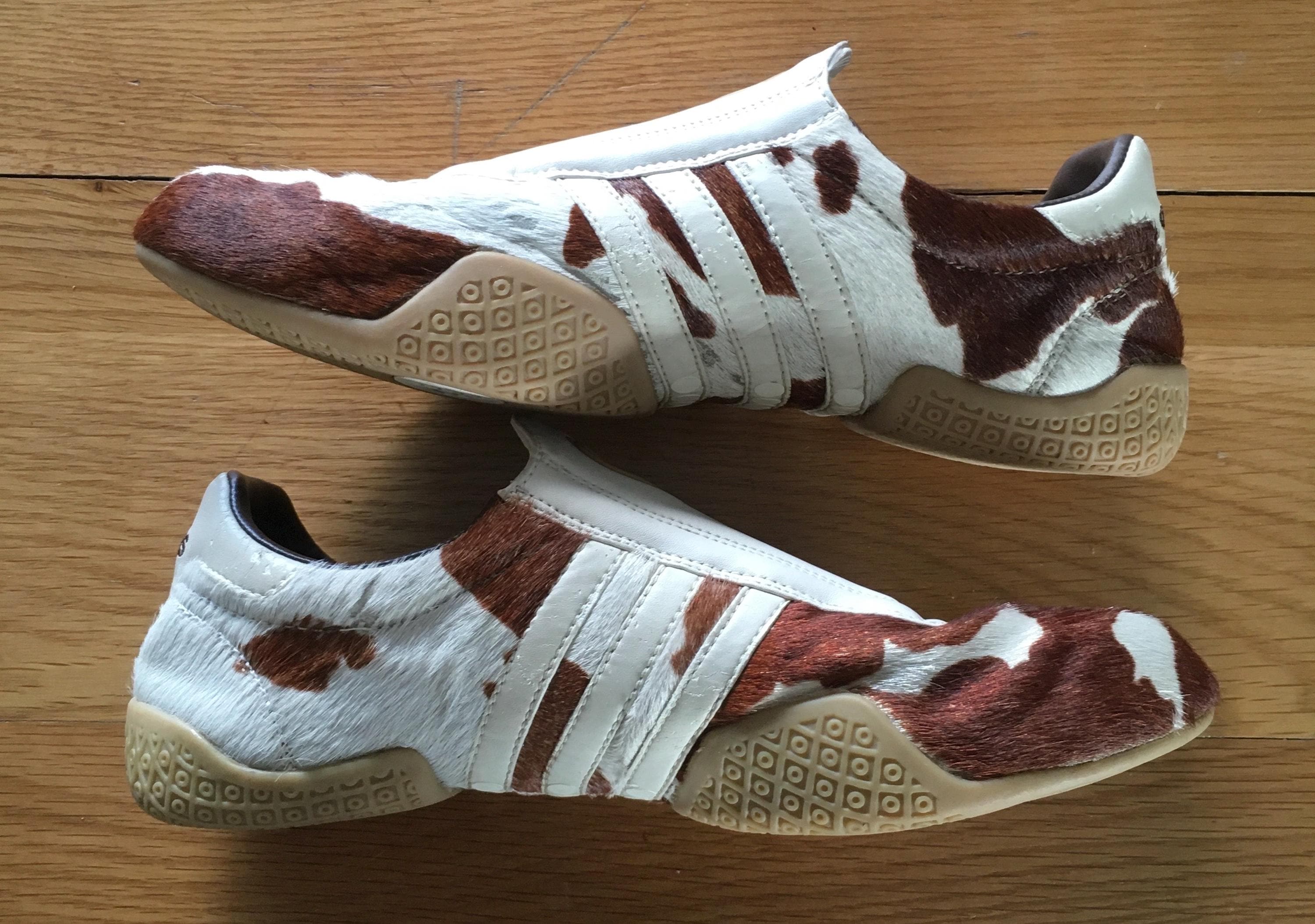 Rare Yohji Yamamoto X Adidas 2003 Y3 Cowhide Design Pony