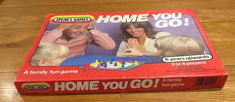 Vintage Retro Home You Go Board Game by Spears Games 1983 Complete VGC image 2