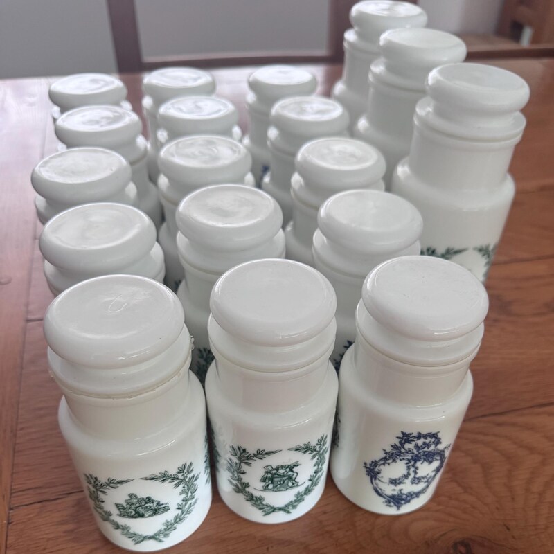 Italian Glass Jars Vintage - Etsy UK