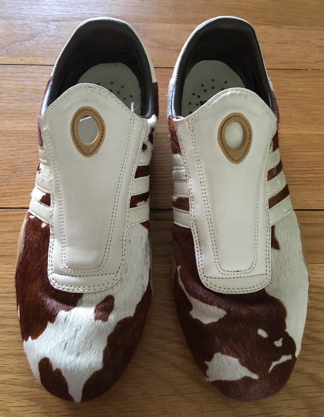 Rare Yohji Yamamoto X Adidas 2003 Y3 Cowhide Design Pony