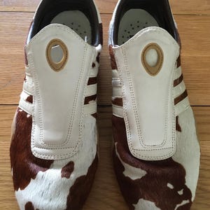 Rare Yohji Yamamoto X Adidas 2003 Y3 Cowhide Design Pony Hair Slip on Mei  Sneakers Trainers - Etsy