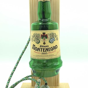 HANDMADE LAMP - Montenegro lamp - bottle lamp