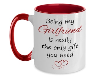 Taza de regalo de novia, Día de San Valentín, Regalos de cumpleaños para novia, Regalos de aniversario para novia, Novia de relación a larga distancia