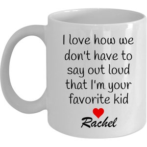 Personalized Mothers Day Gifts For Mom, Mothers Day Gift from Daughter or Son, Sentimental Gifts for Mom, Humorous Birthday Gift for Mom