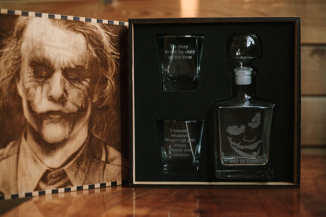 Whiskey Decanter Set, Whiskey Glasses, Personalized Glasses, Teguila ...