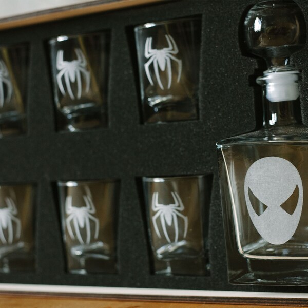 Laser Engraving Decanter Etsy