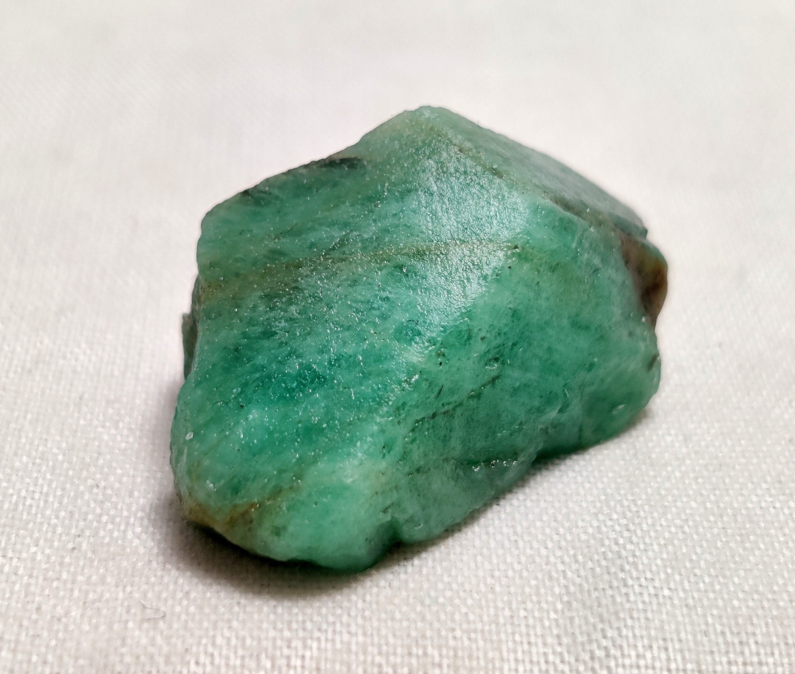 Emerald Gemstone Raw Material 31ct High Quality Natural Green Etsy