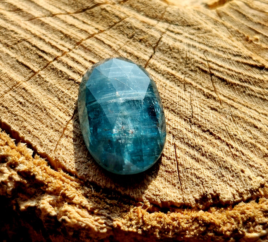 NATURAL KYANITE GEMSTONE 15Ct High Quality Indigo Kyanite Etsy
