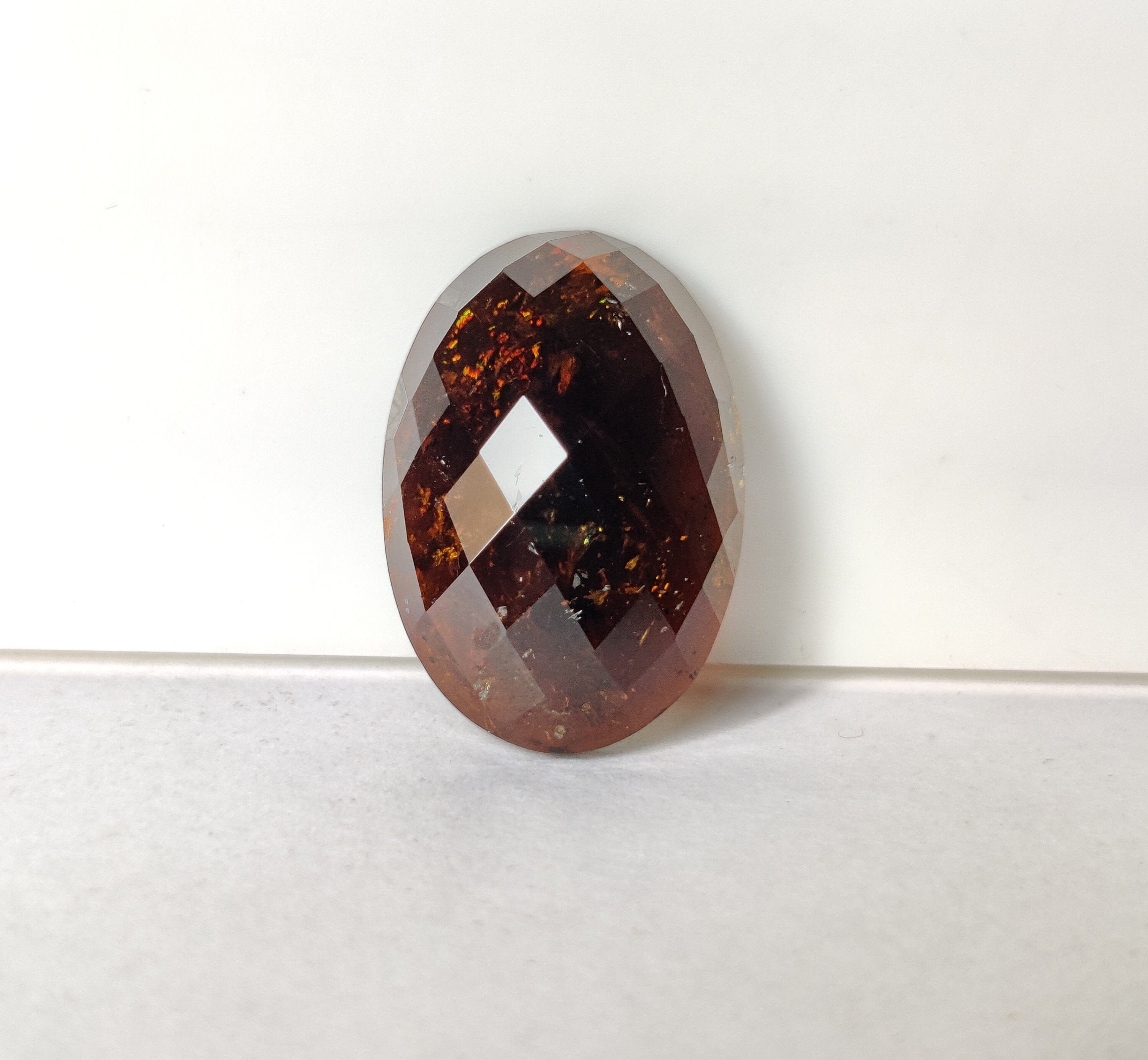 NATURAL TOURMALINE GEMSTONE 20Ct High Quality Dark Brown Etsy