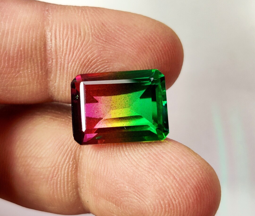 WATERLONE TOURMALINE GEMSTONE 12ct Natural Crystal