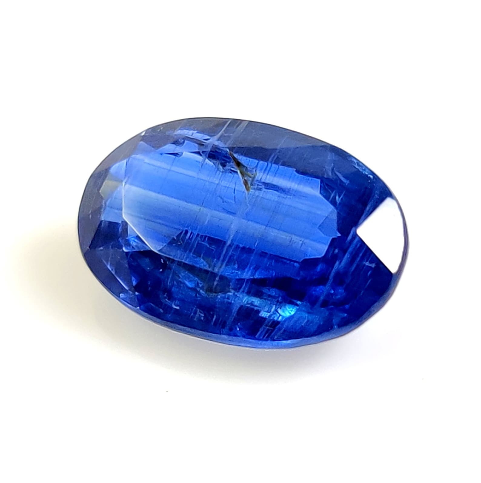 KYANITE GEMSTONE 3.60 ct Natural Kyanite Gemstone Faceted Oval Etsy