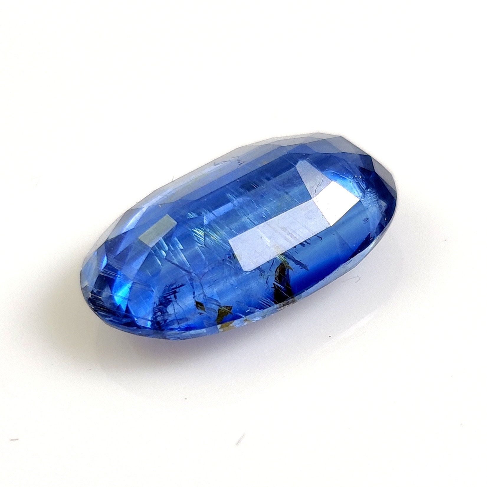 KYANITE GEMSTONE 3.60 Ct Natural Kyanite Gemstone Faceted Oval Etsy