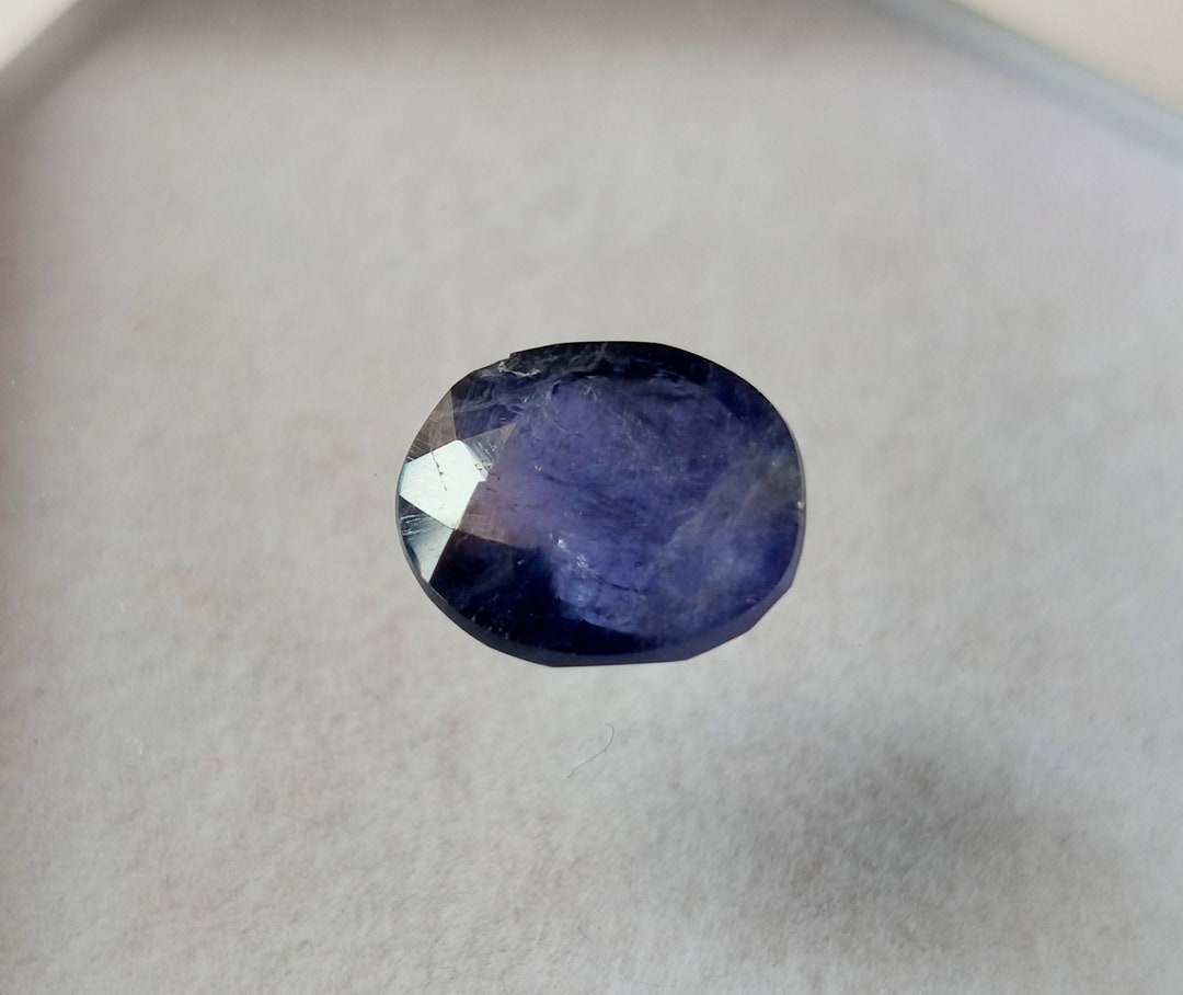 30.22 Carats Véritable Saphir Bleu Mélange Forme Facettes Certifié 5