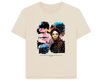 Nina Simone T-Shirt – Women's Organic Cotton Music Art Tee