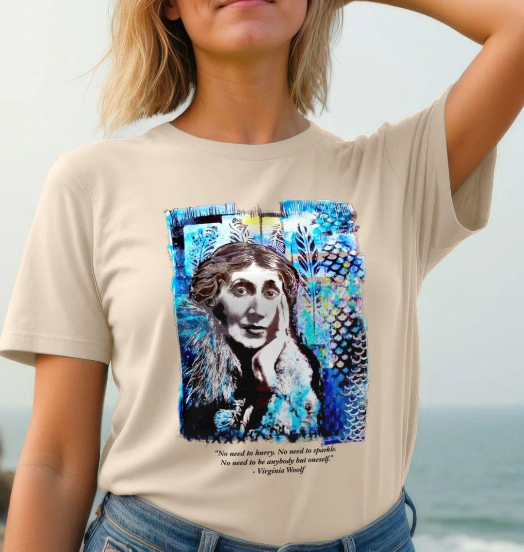 Virginia Woolf Tee - Etsy