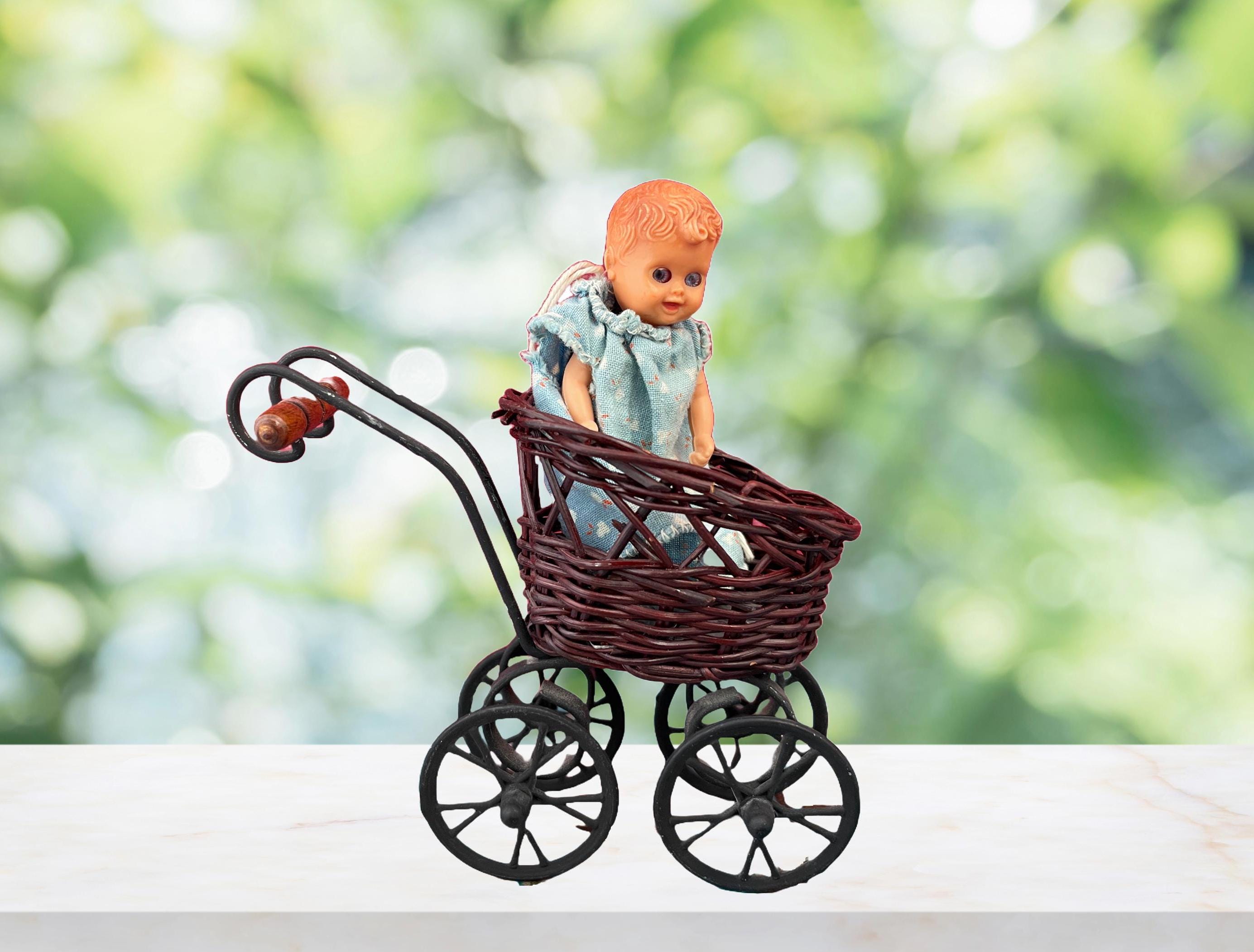 miniature prams for dolls house