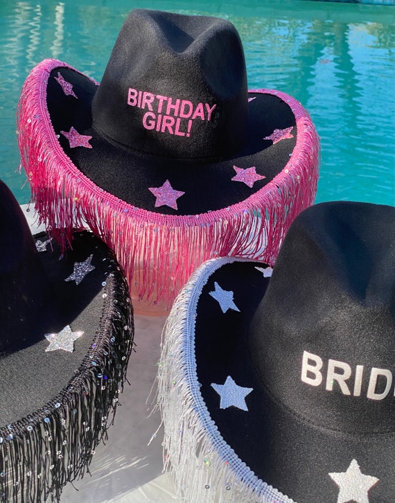 Personalized Sequin Fringe, Glitter Star Patch, BLACK  display picture 1
