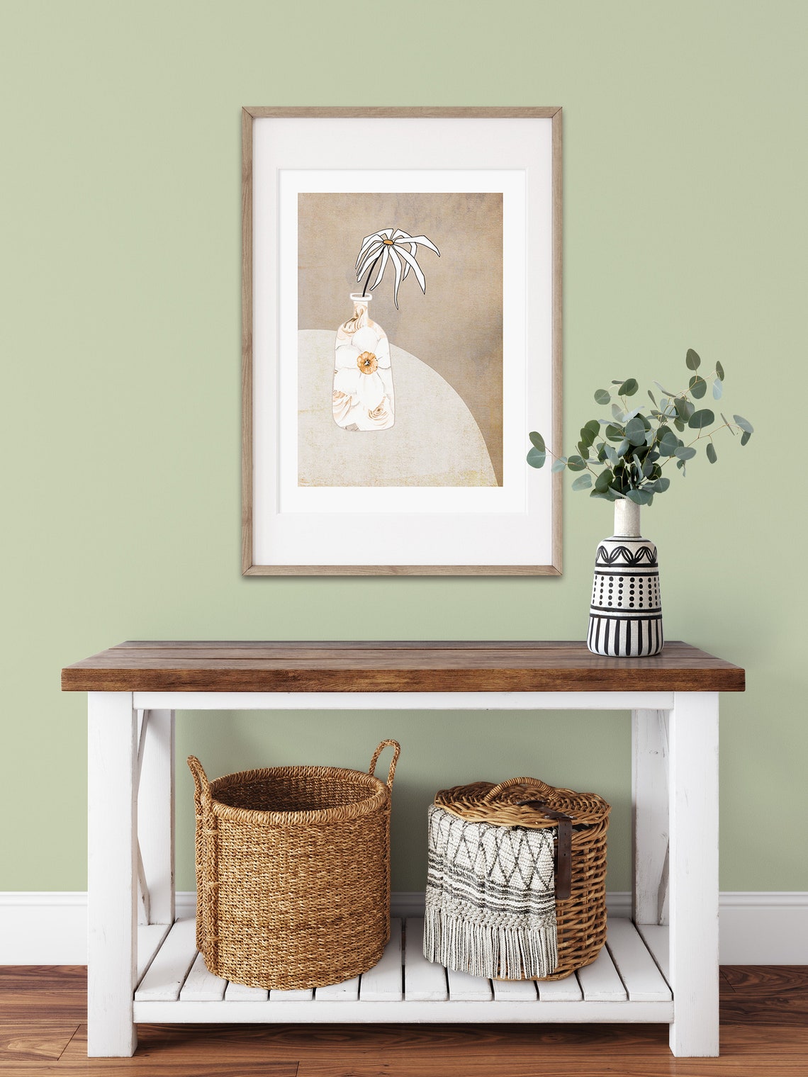 Farmhouse Decor Farmhouse Wall Art Modern Farmhouse Flower Etsy