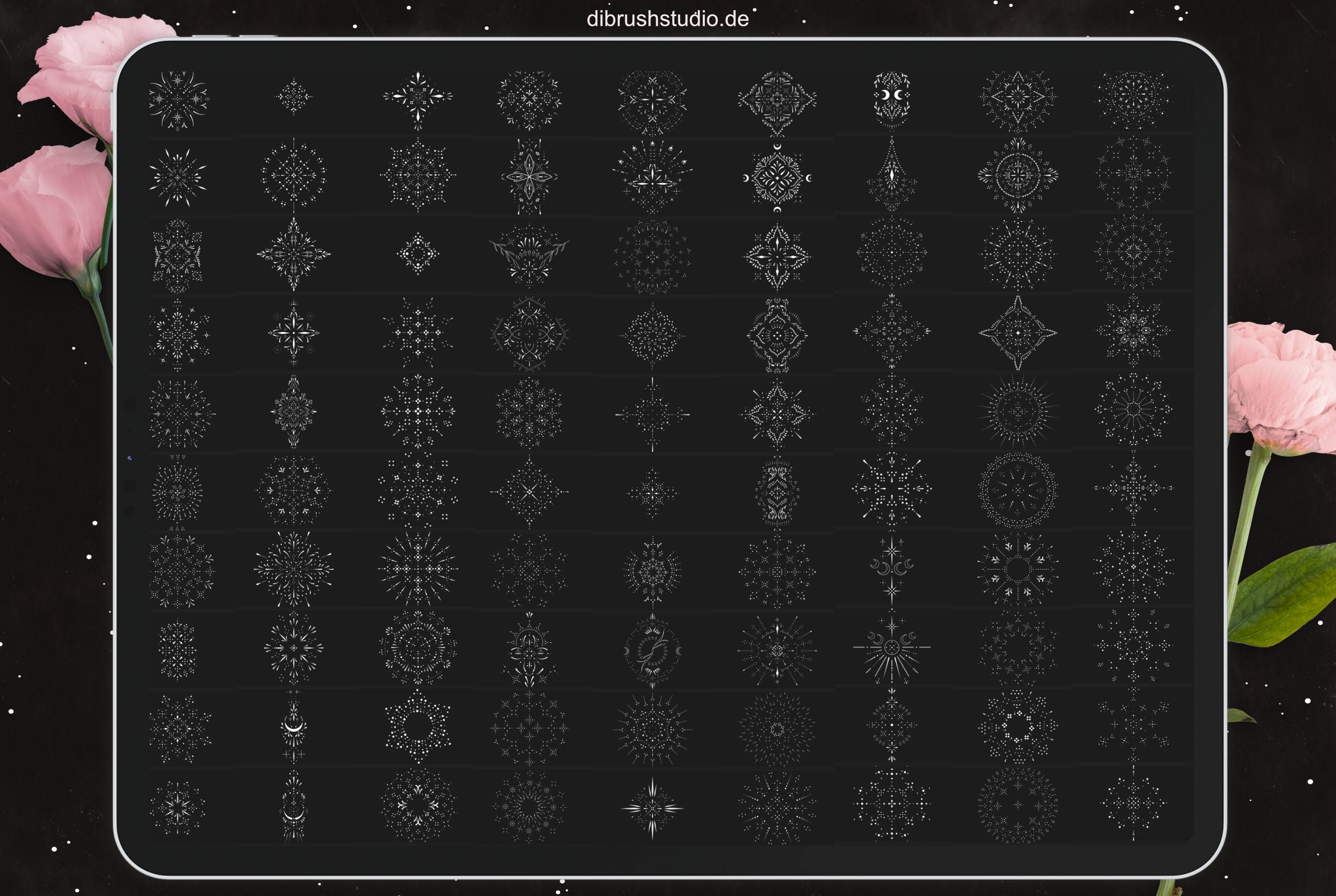 Procreate - Ornament Tattoo Stamp Brushes - Ornate Brushes - Etsy