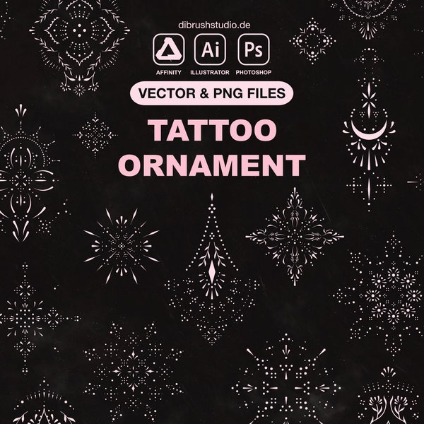 Tatuaje Ornamento Svg - Clipart & Vector - Tatuaje Ornamental Png