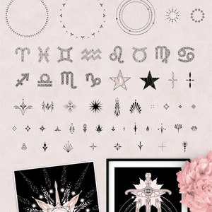 Artemis Clipart & Vector Collection Magic Celestial - Etsy