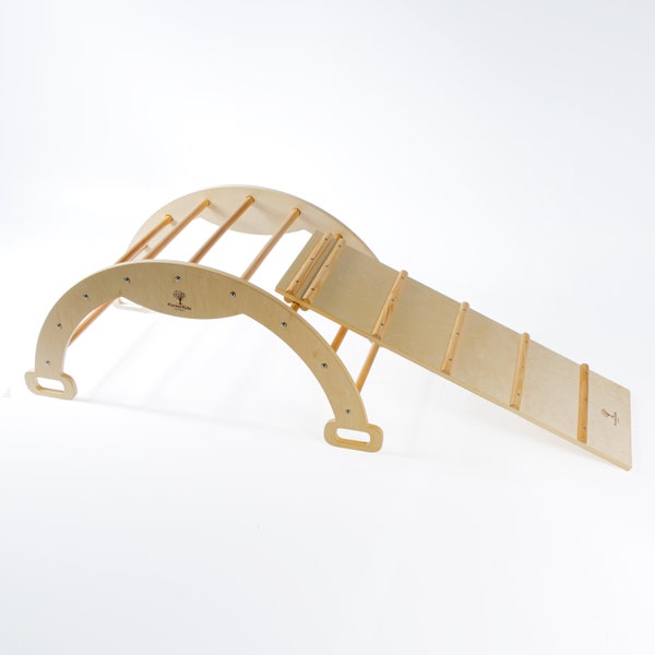 Wooden Climbing Arch Montessori Pillow Etsy