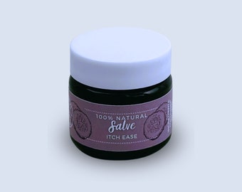 Herbal Cucumber Salve - Anti-itch salve, Bug-bite Salve, Preservative-free, Dye-free, Fragrance-free