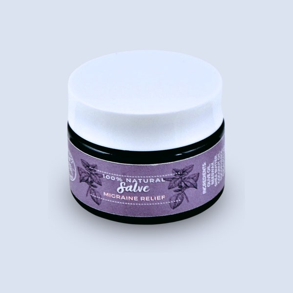 Severe Headache Herbal Salve