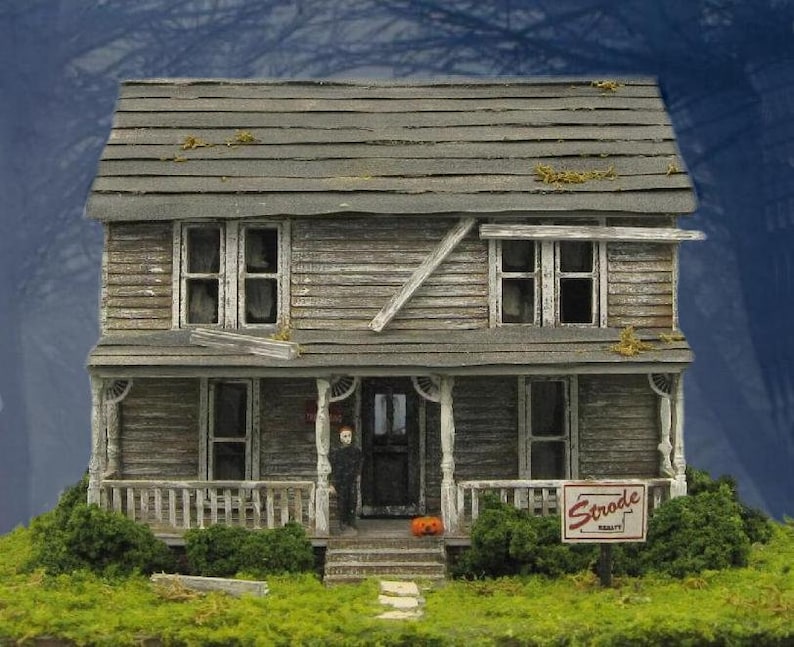 MICHAEL MYERS House Modeldiorama Halloween Movie House187 Etsy