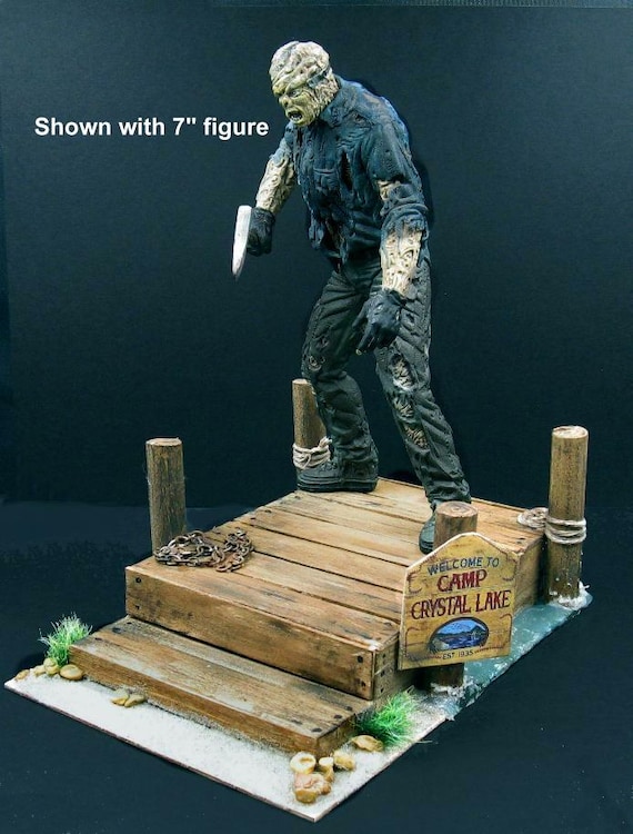 Jason Voorhees Horror Movie Diorama~friday 13th~1/12 and 1/10