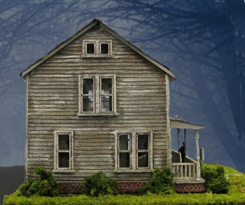 MICHAEL MYERS House Modeldiorama Halloween Movie House187 Etsy