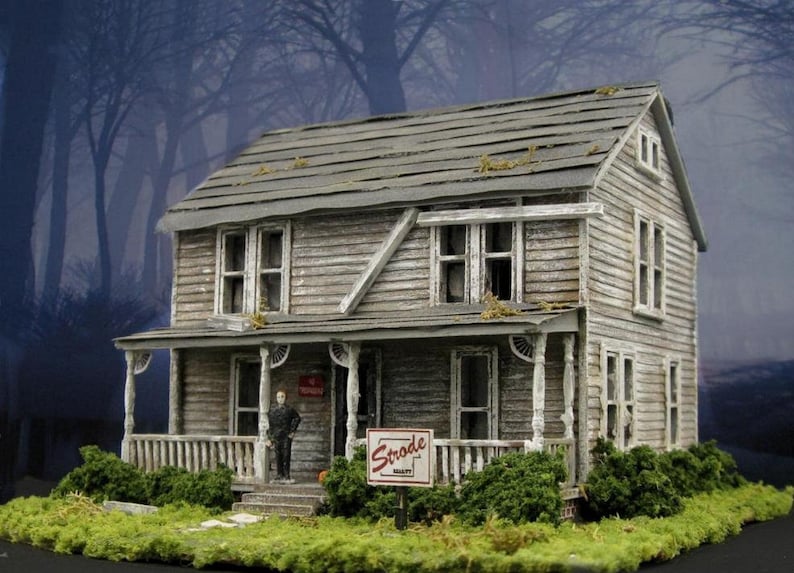 MICHAEL MYERS House Modeldiorama Halloween Movie House187 Etsy