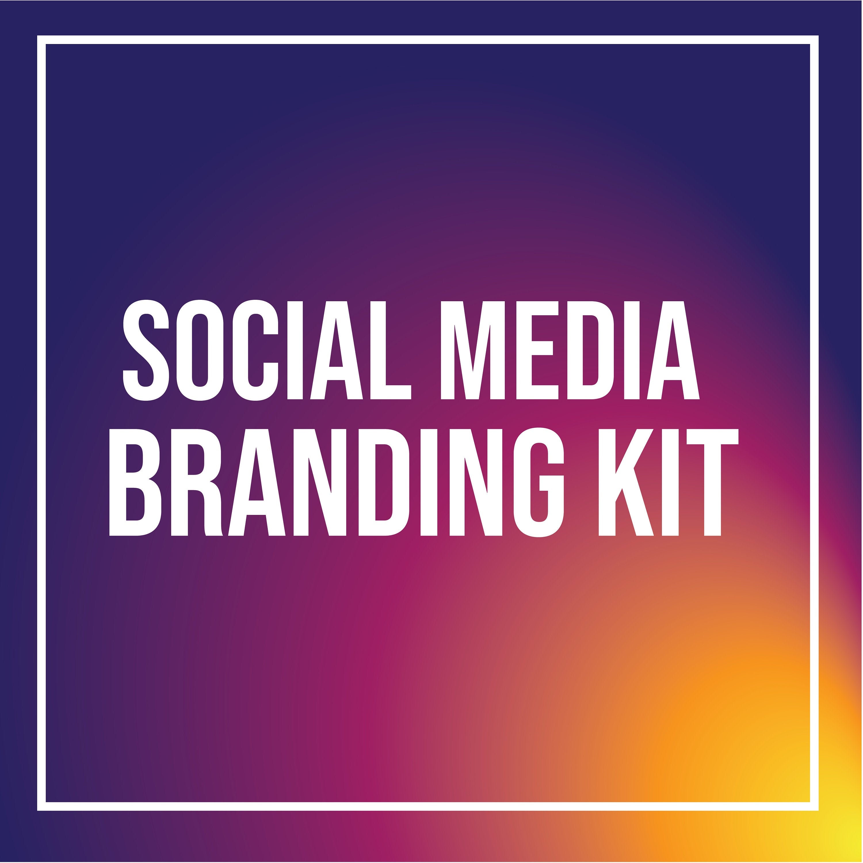 Social Media Branding Kit Etsy