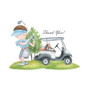 Watercolor Golf Clip Art, Golfer Clipart, Golf Club, Sports Clipart, Golf Car, Summer Outdoors Activities, PNG 245 image 5