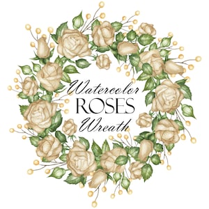 Hochzeit Kranz Clipart, weiße Rose png, Hochzeitseinladung, Frühling Clipart, Hochzeit grün png
