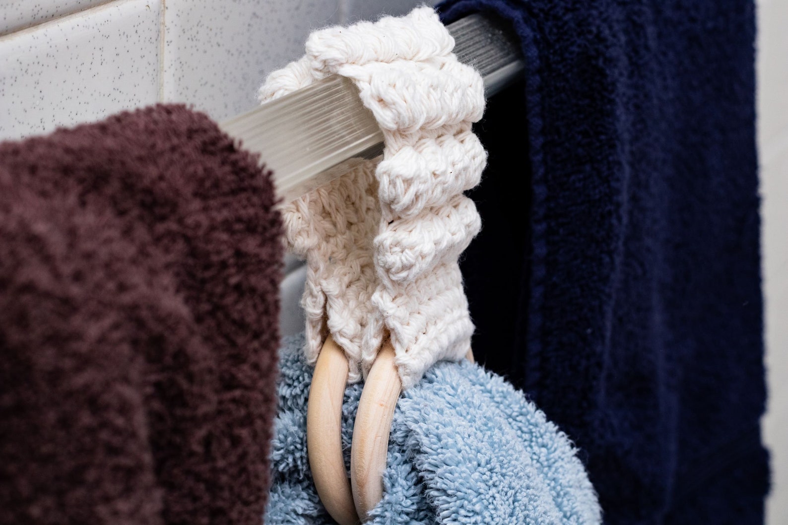 Towel Ring Crochet Pattern Crochet Towel Ring Pattern Etsy