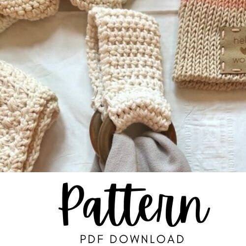 Crochet Towel Hanger Crochet Towel Ring Pattern Towel Hanger Etsy