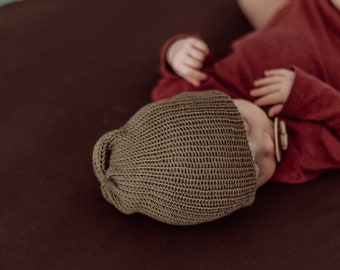 Knit Baby Hat, Merino Baby Hat, Newborn Baby Beanie, 6 Month Baby Hat, Infant Baby Hat, Infant Beanie, Newborn Knit Hat, Classic Knit Beanie