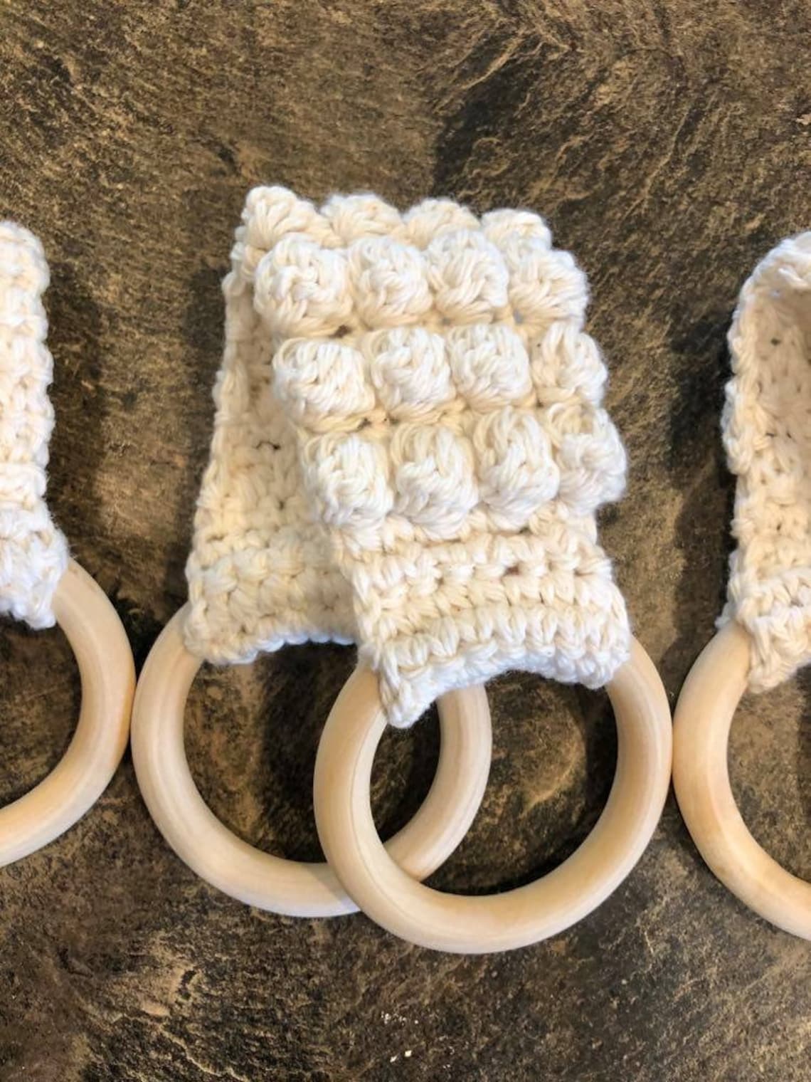 Towel Ring Crochet Pattern Crochet Towel Ring Pattern Etsy