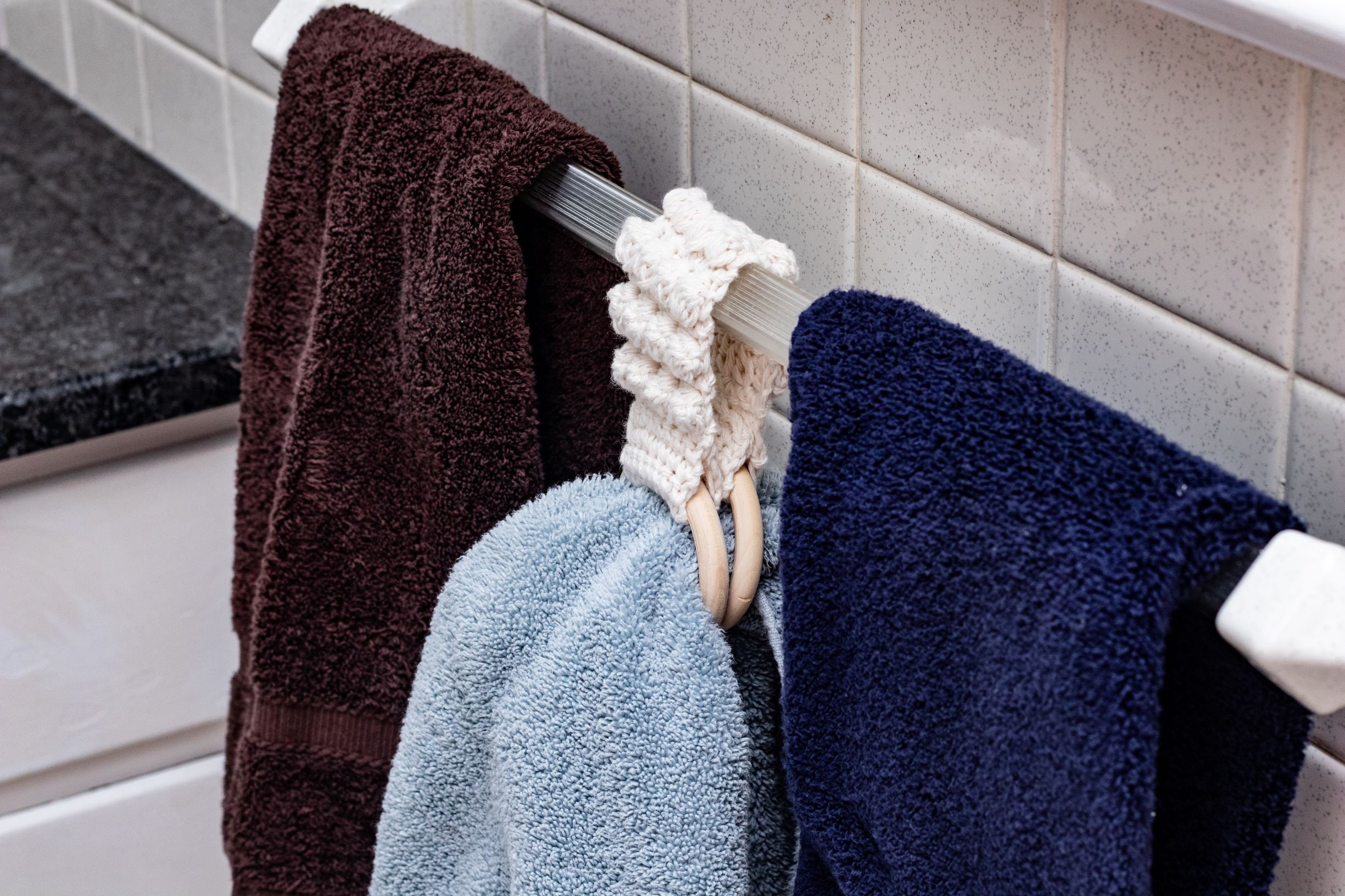 Towel Ring Crochet Pattern Crochet Towel Ring Pattern Crochet Towel