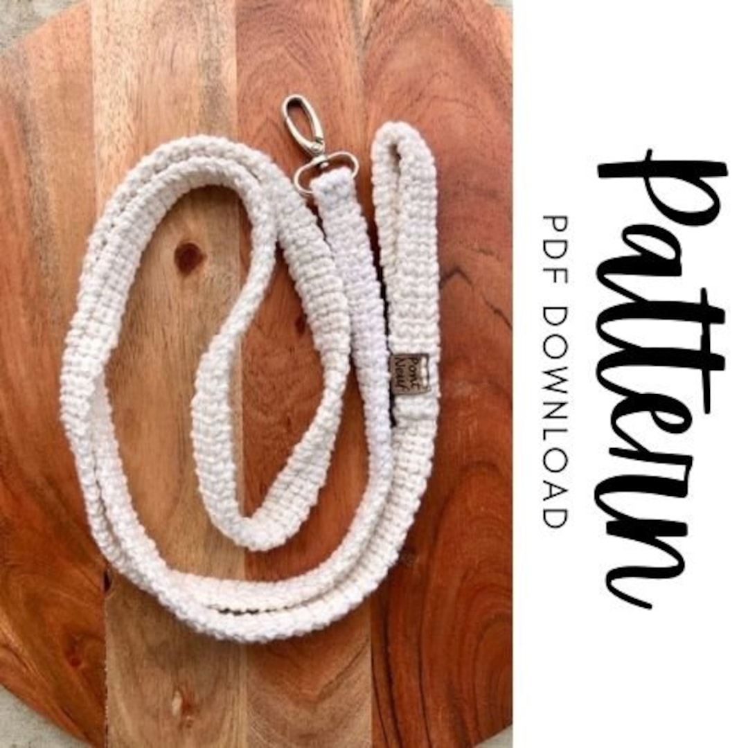 Crochet Dog Leash Pattern, Crochet Leash Pattern, Crochet Pet Leash