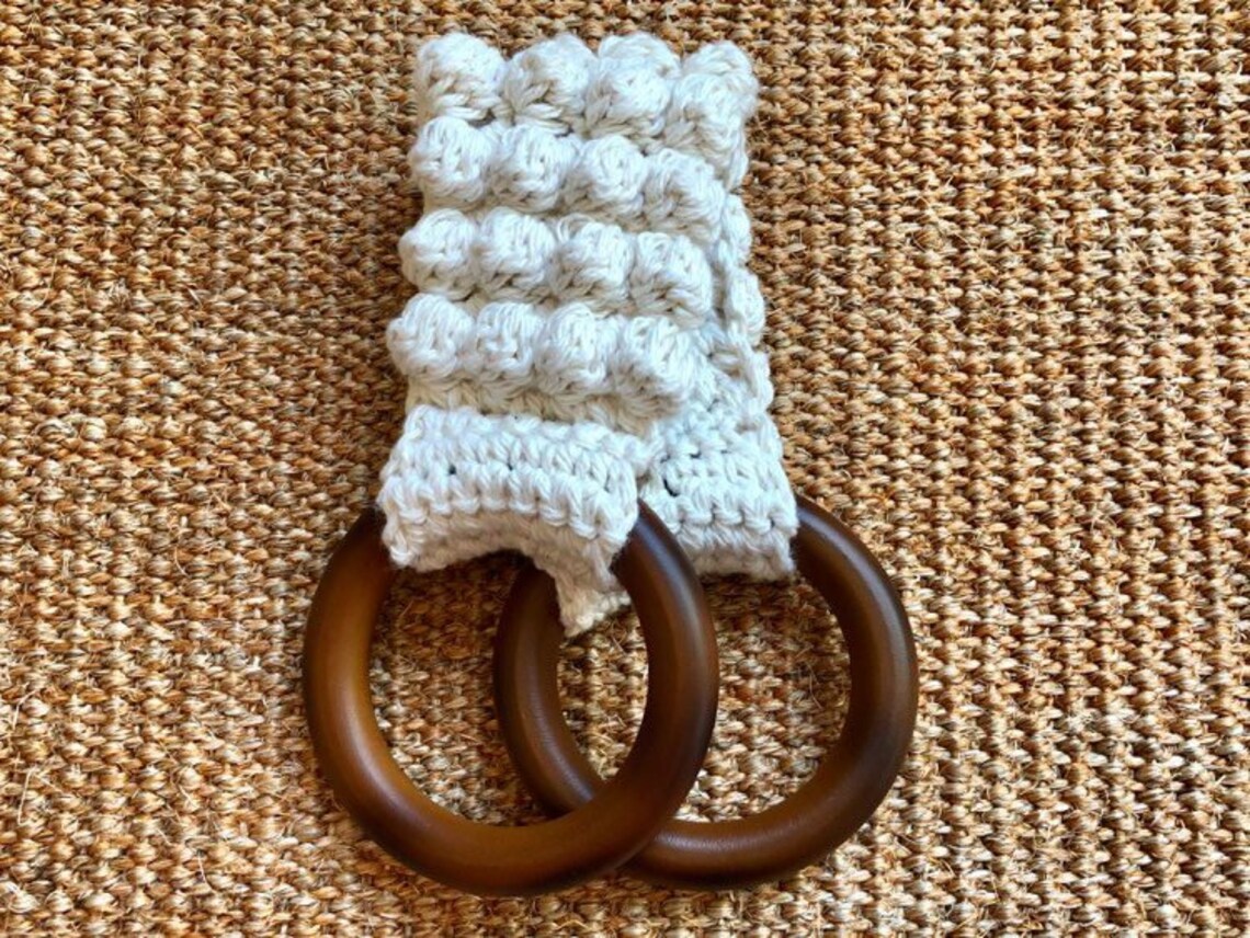 Towel Ring Crochet Pattern Crochet Towel Ring Pattern Etsy
